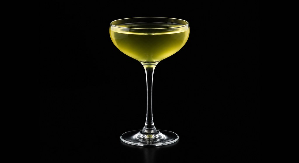 Brucato Nuclear Daiquiri cocktail on a dark studio background