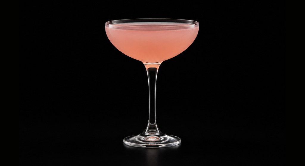 Canton Daiquiri cocktail on a dark studio background