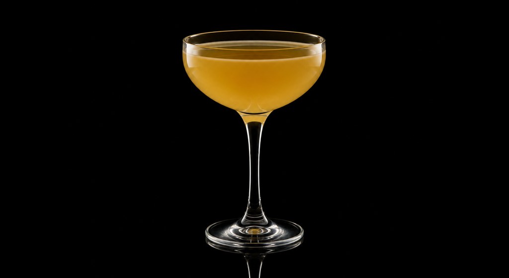 Capercaillie cocktail on a dark studio background