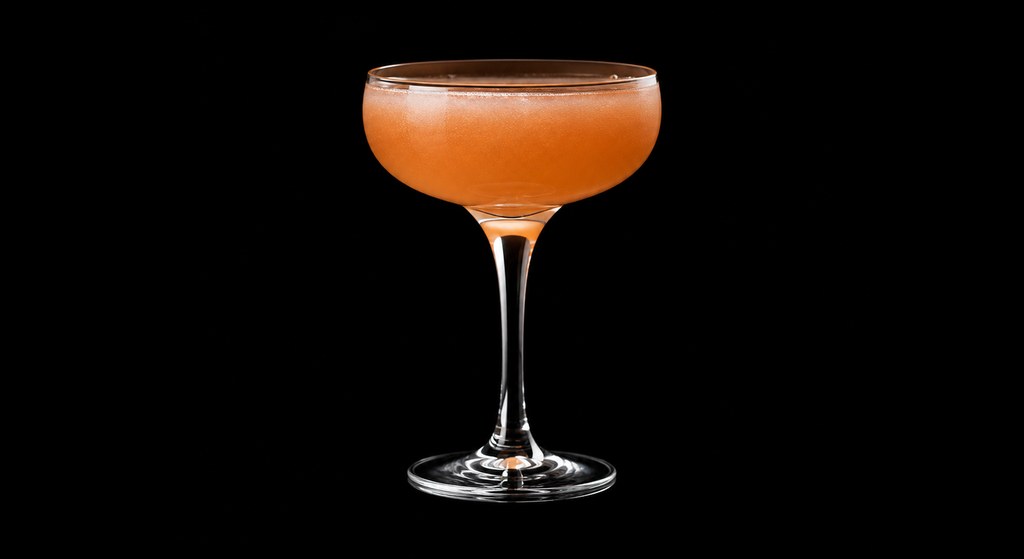 Chapala cocktail on a dark studio background