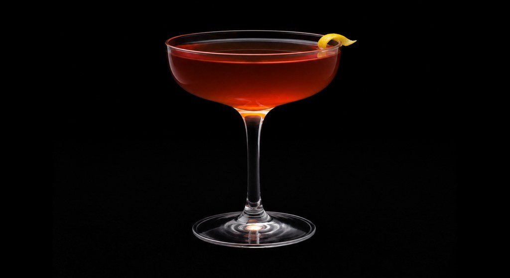 Charles Cocktail cocktail on a dark studio background