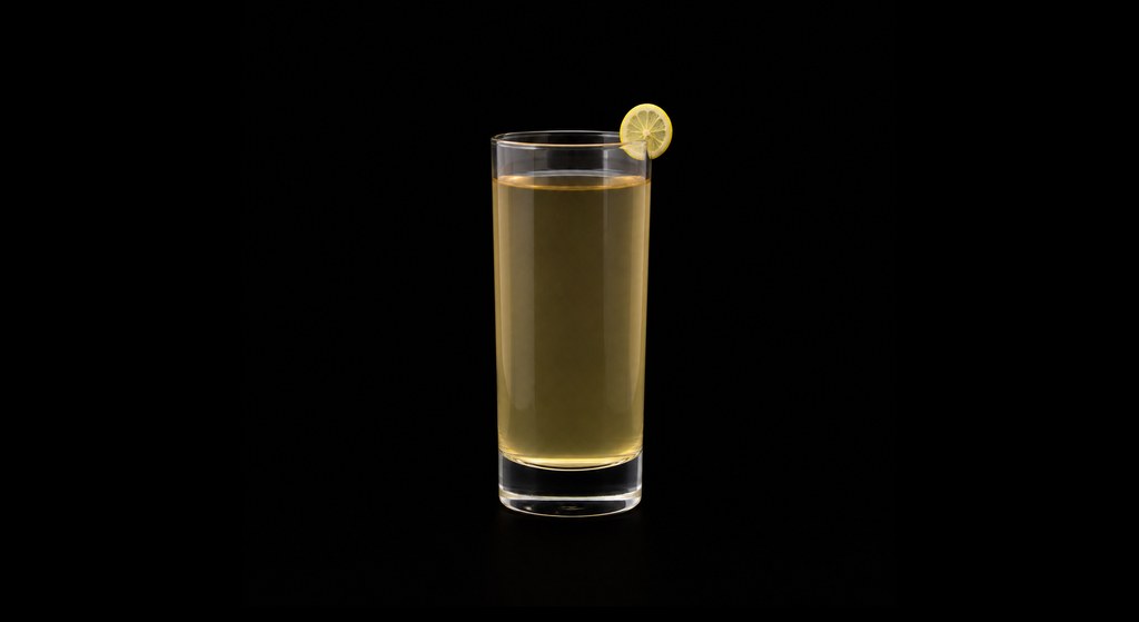 Chawari Toddy cocktail on a dark studio background