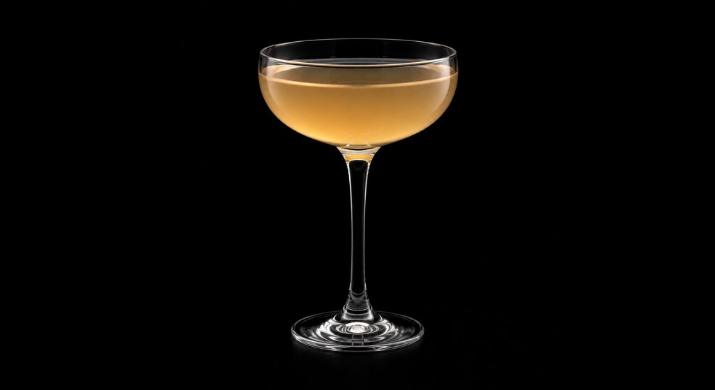 Chesapeake Junction cocktail on a dark studio background