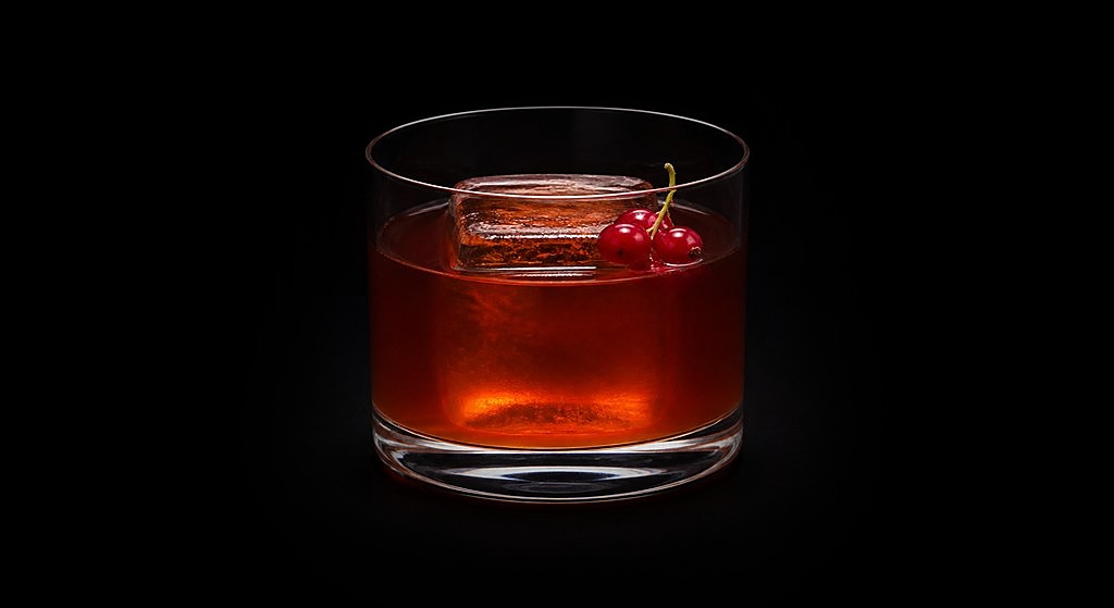 Christmas Special No. 2 cocktail on a dark studio background