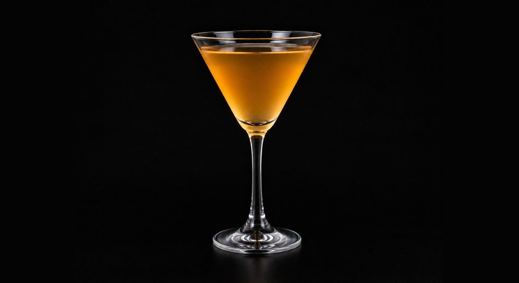 City Slicker cocktail on a dark studio background