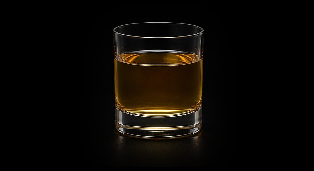 Cooper Union cocktail on a dark studio background