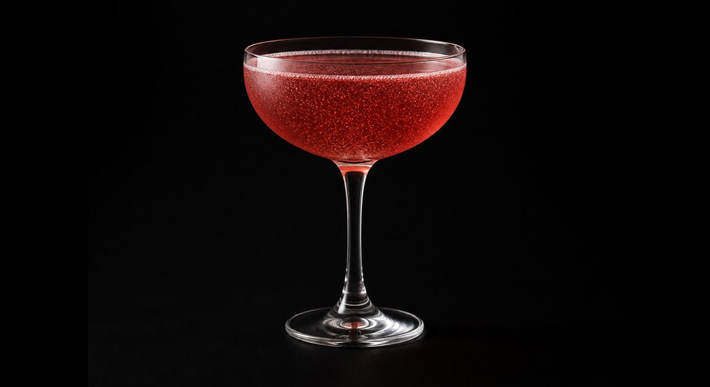 Corenwyn Clipper cocktail on a dark studio background