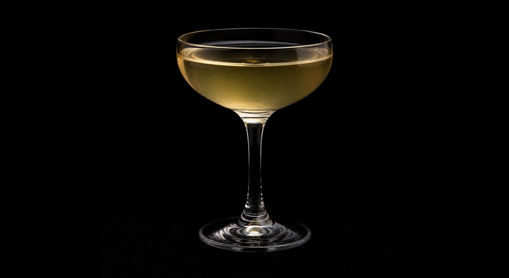Corpse Defiler #2 cocktail on a dark studio background