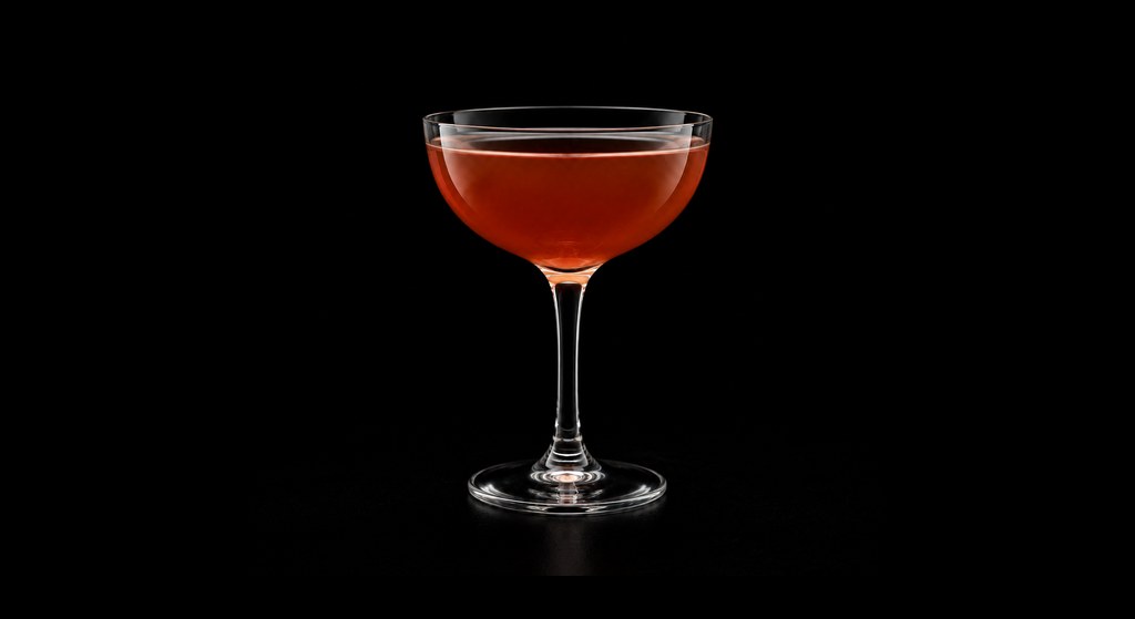 Cynar Sour cocktail on a dark studio background