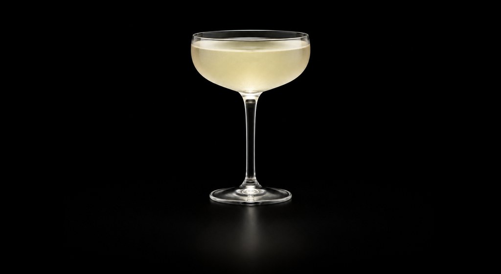 Daiquiri No. 1 cocktail on a dark studio background
