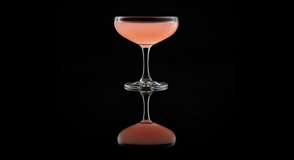 Daiquiri No. 3 cocktail on a dark studio background
