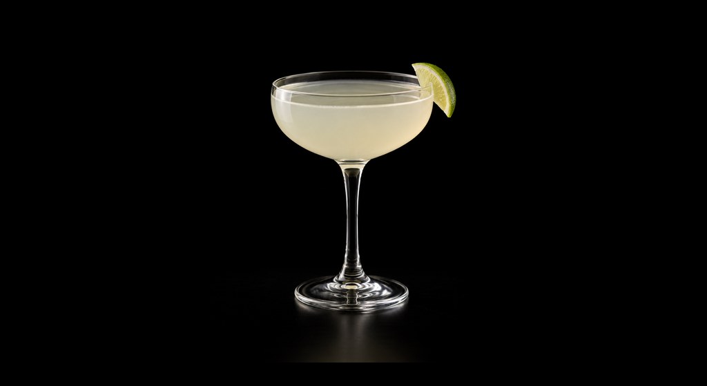 Daiquiri No. 4 cocktail on a dark studio background