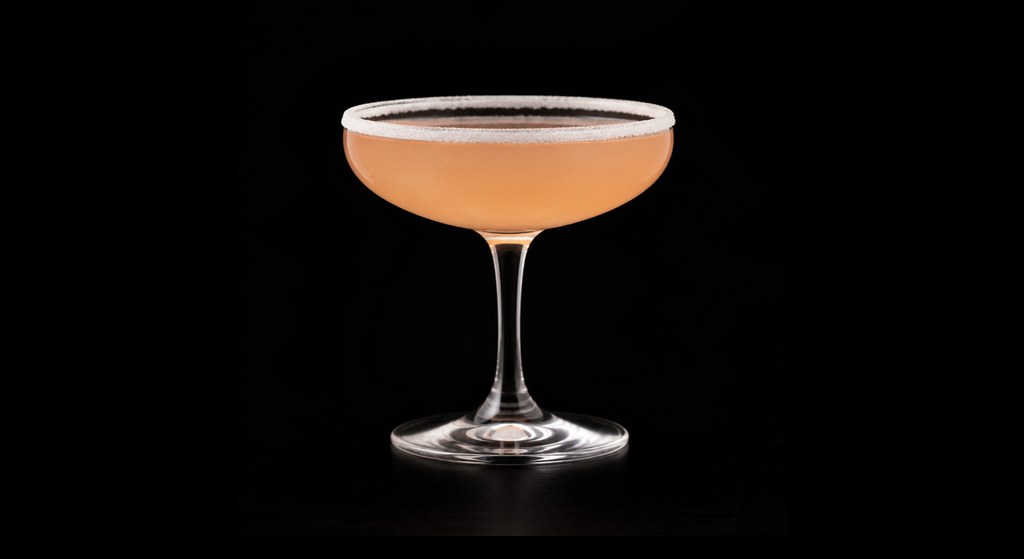 Diki-Diki cocktail on a dark studio background