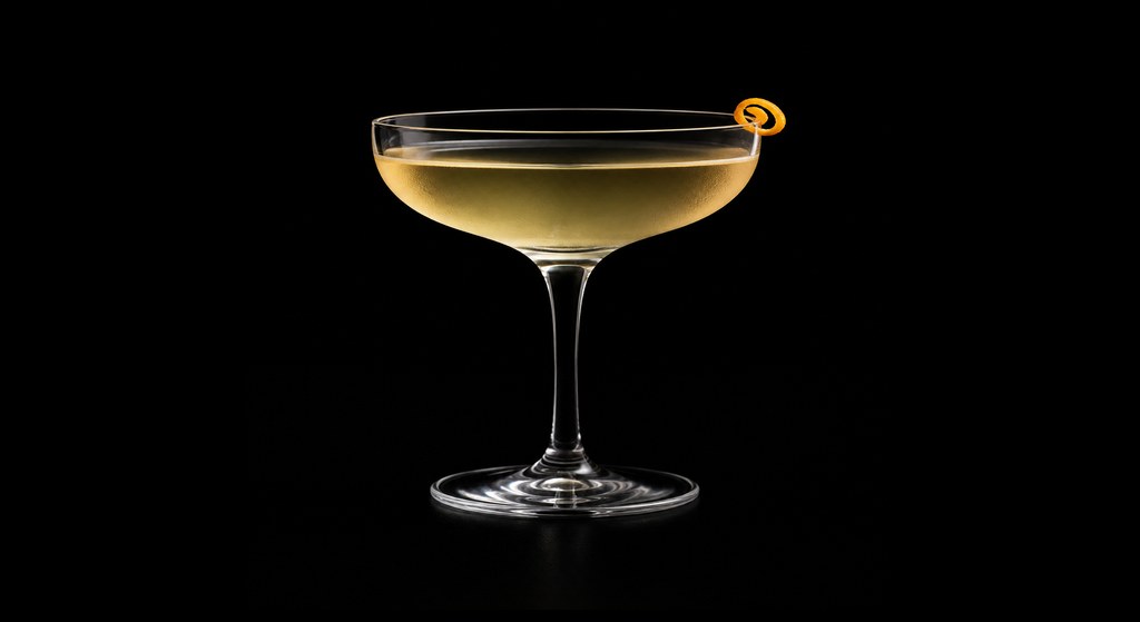 Doctor cocktail on a dark studio background