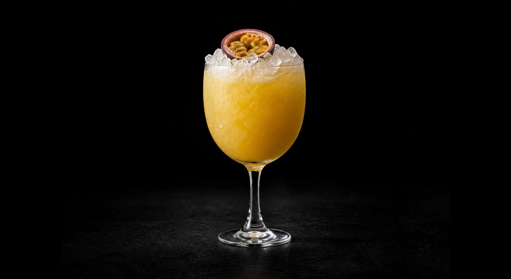 Don's Special Daiquiri cocktail on a dark studio background