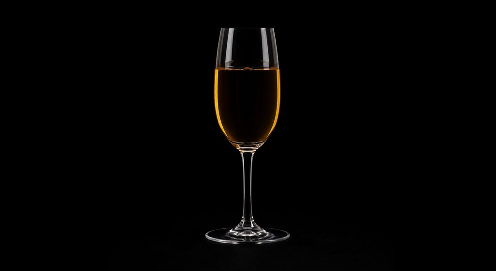 Dubliner cocktail on a dark studio background