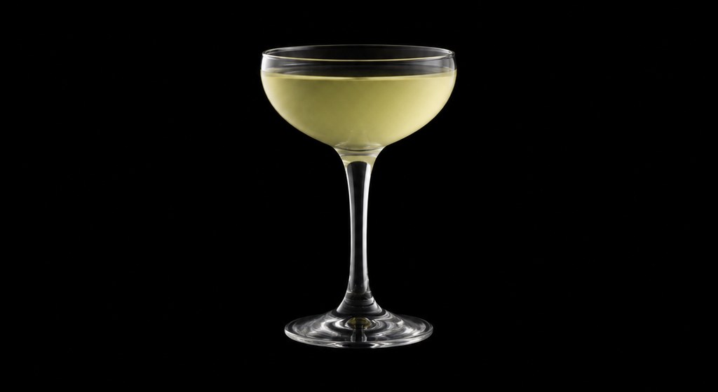 El Presidente Menocal Special cocktail on a dark studio background