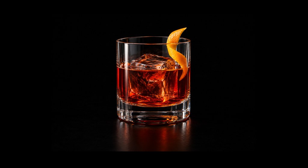 Fail-Safe cocktail on a dark studio background