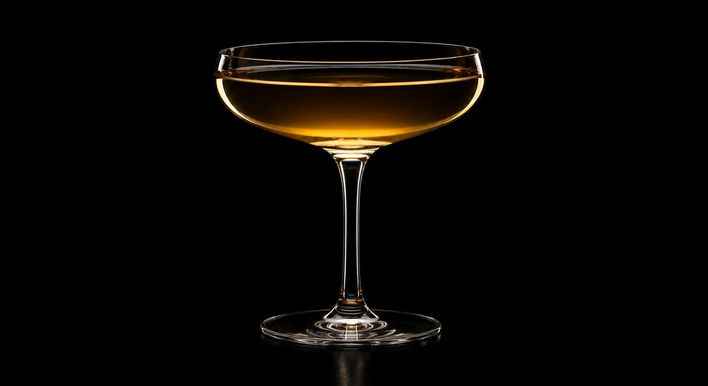 Fair-and-Warmer Cocktail cocktail on a dark studio background