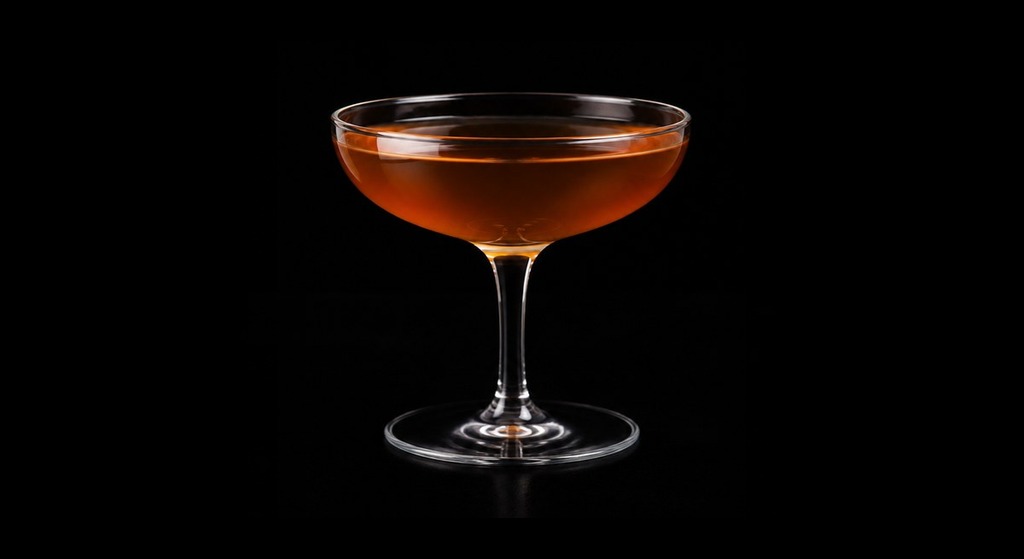 Fancy-Free Cocktail cocktail on a dark studio background