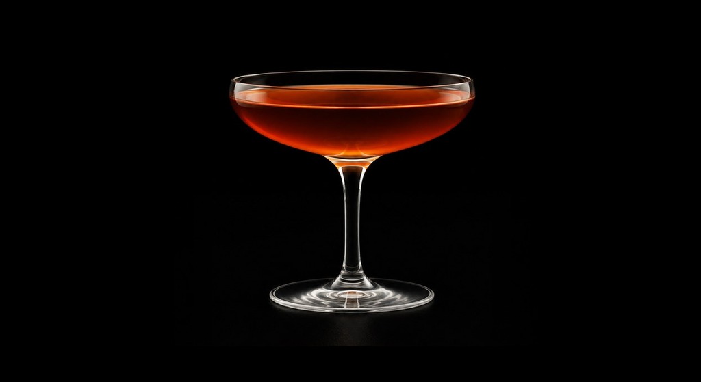 Farmer's Cocktail cocktail on a dark studio background
