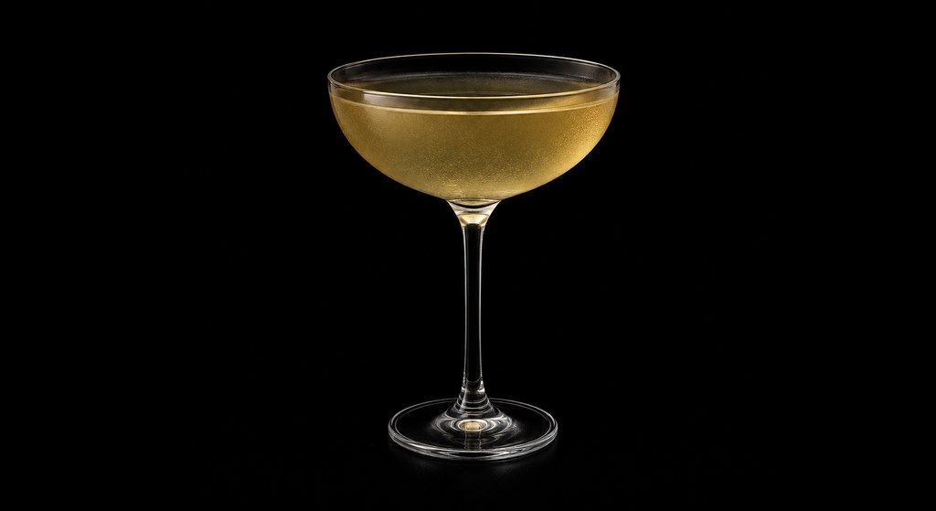 Favorite Cocktail cocktail on a dark studio background