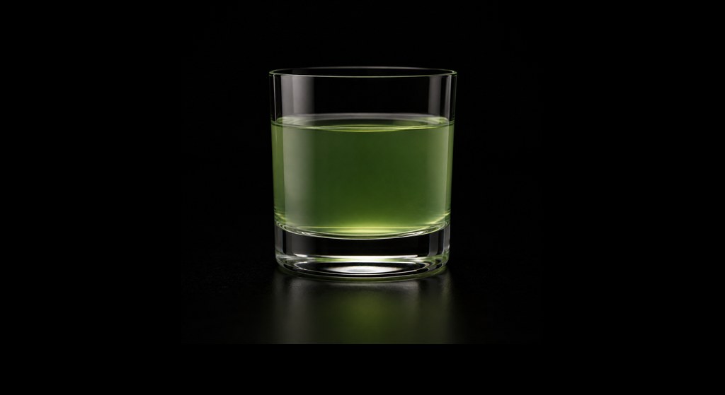 Five-Three-Five cocktail on a dark studio background
