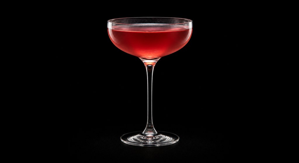 Fort Defiance's Pan American Clipper cocktail on a dark studio background