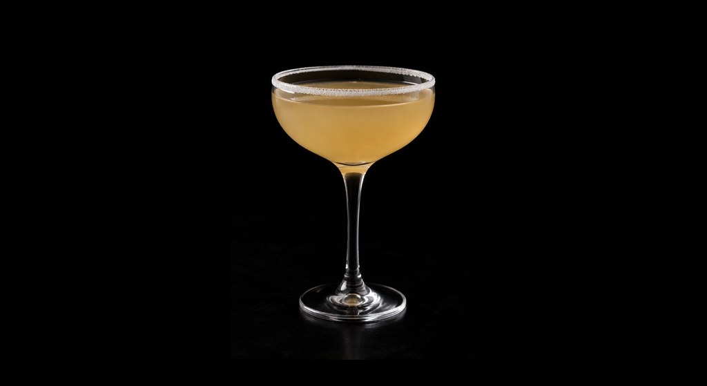 Frank Sullivan Cocktail cocktail on a dark studio background