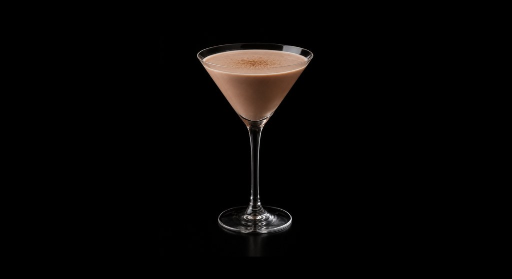 Friar Tuck cocktail on a dark studio background
