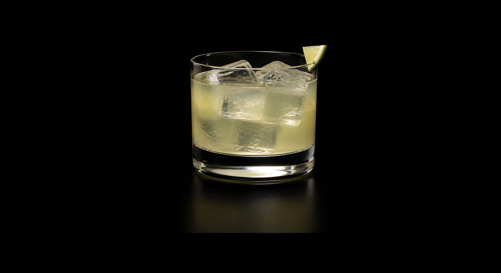 Funk The Funky Funk cocktail on a dark studio background