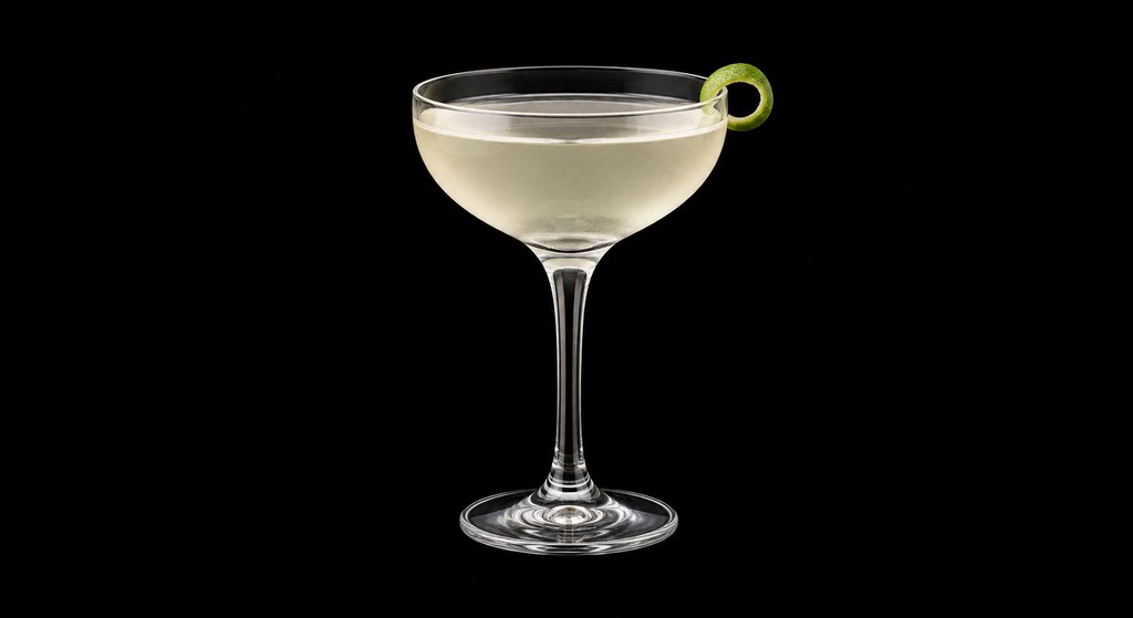 Georgetown Club cocktail on a dark studio background