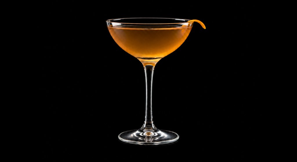 Goody-Goody cocktail on a dark studio background