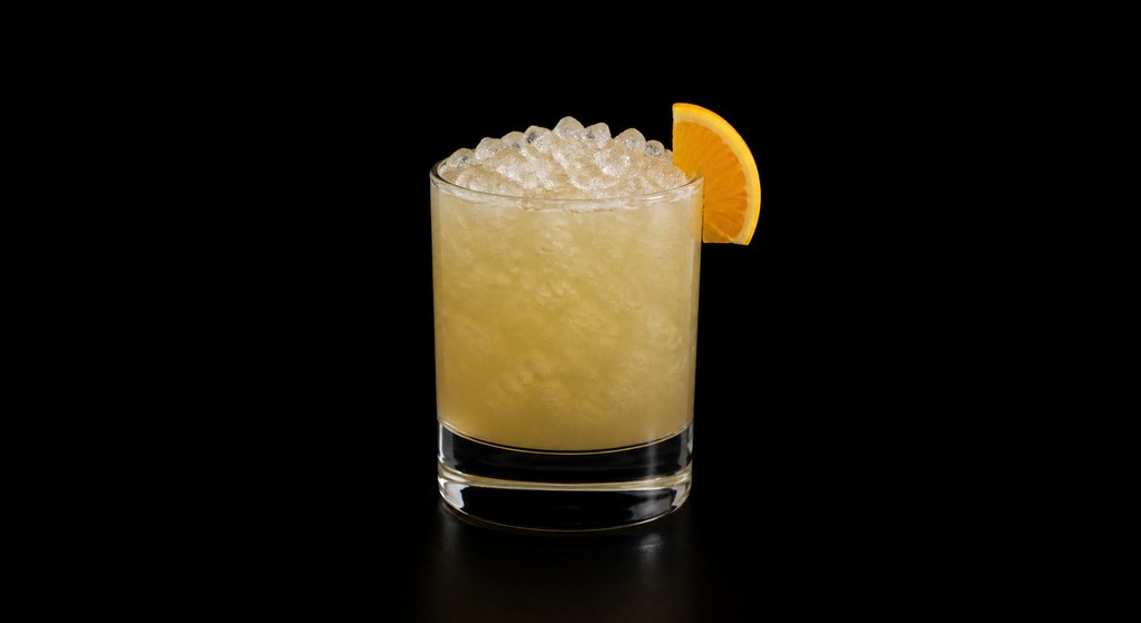 Great Northern cocktail on a dark studio background