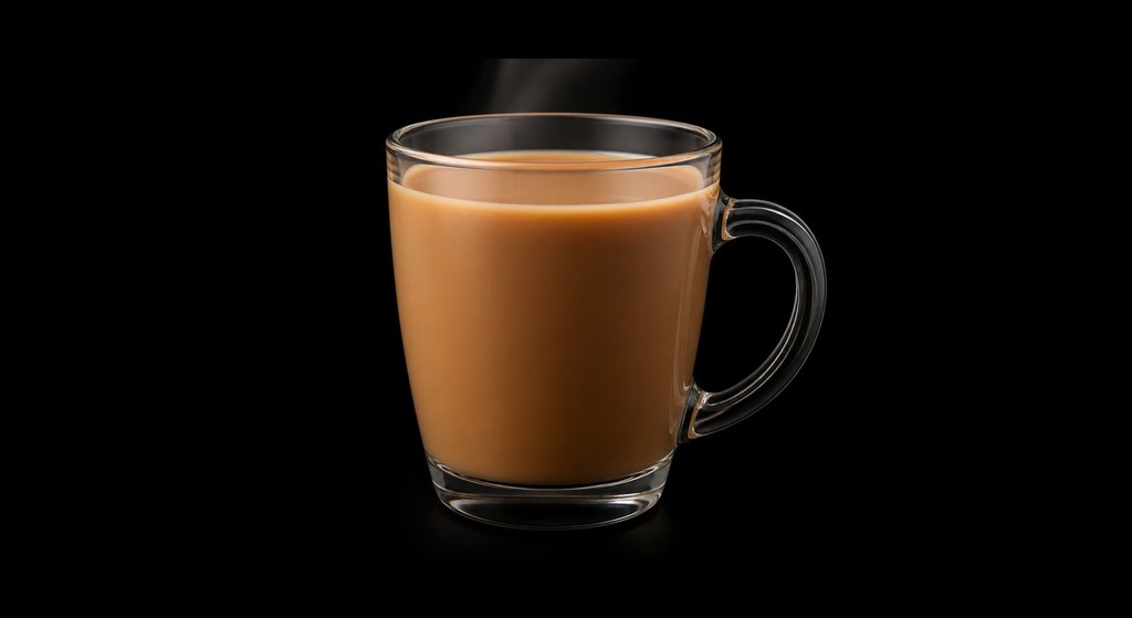 H.D. cocktail on a dark studio background
