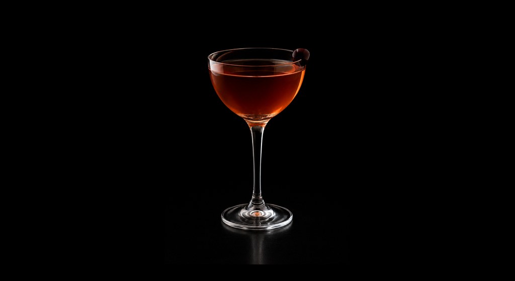Harvest Cocktail cocktail on a dark studio background
