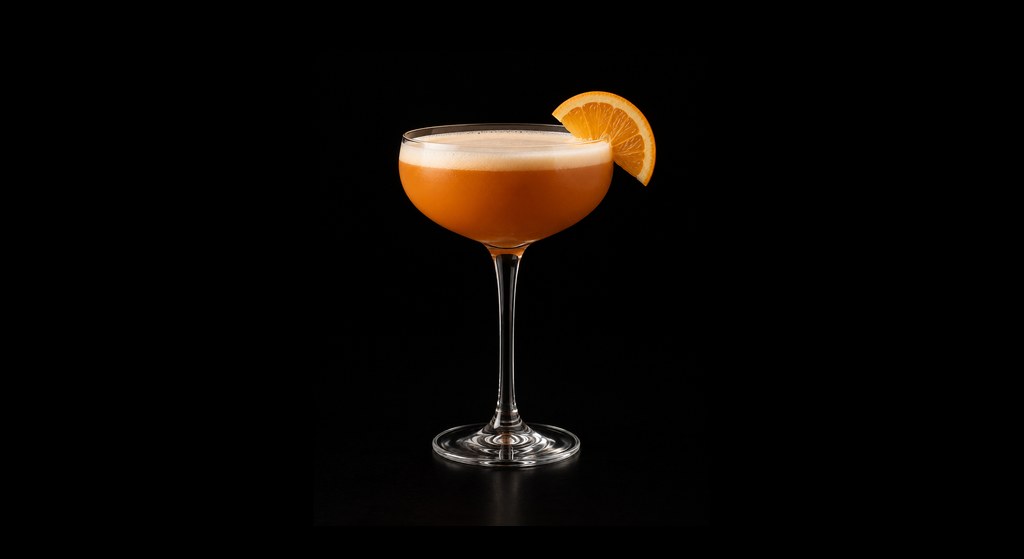 Have Your Cake and Drink It cocktail on a dark studio background