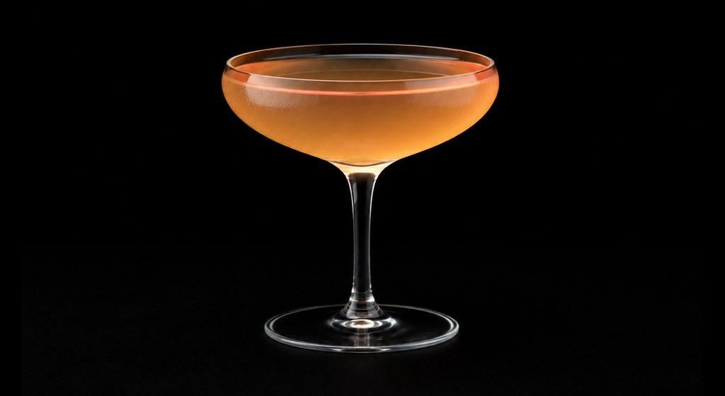 High Plains Drifter No. 1 cocktail on a dark studio background