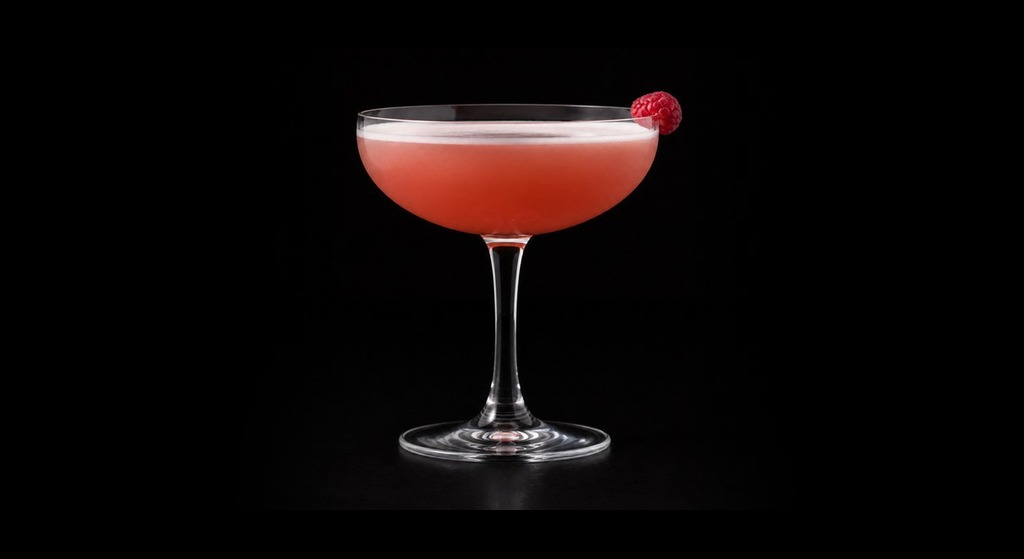 House of Gucci Mane cocktail on a dark studio background