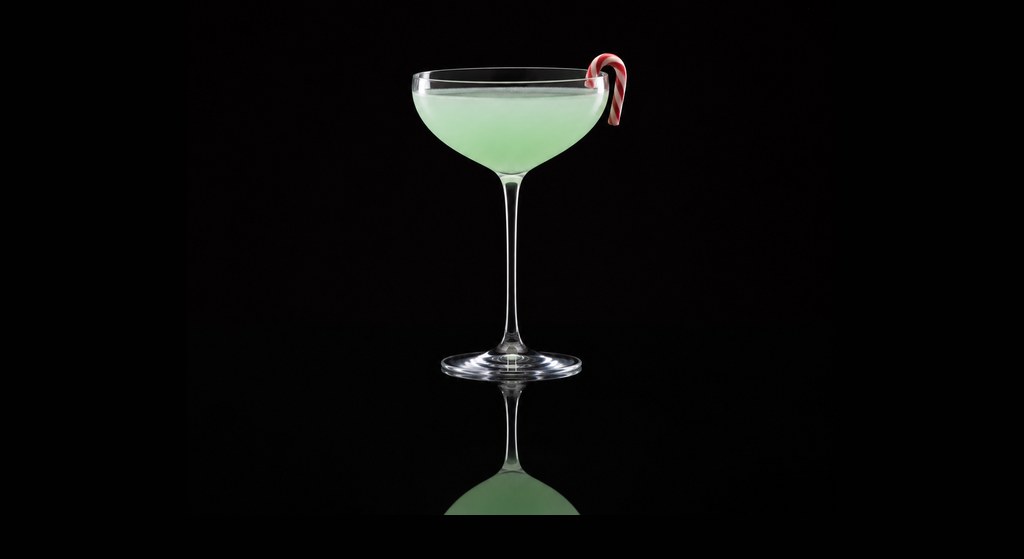 I Don't Mind You Shooting Me, Frank, But Take It Easy on the Rum cocktail on a dark studio background