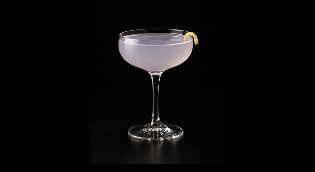 Igloo cocktail on a dark studio background