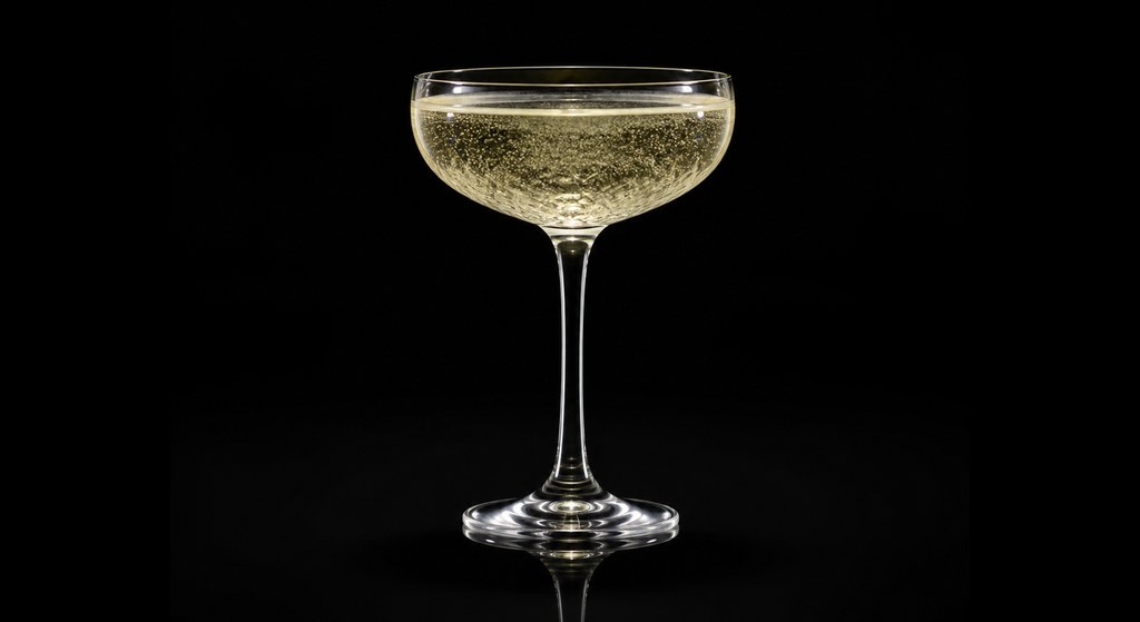 Insanely Good Gin & Tonic cocktail on a dark studio background