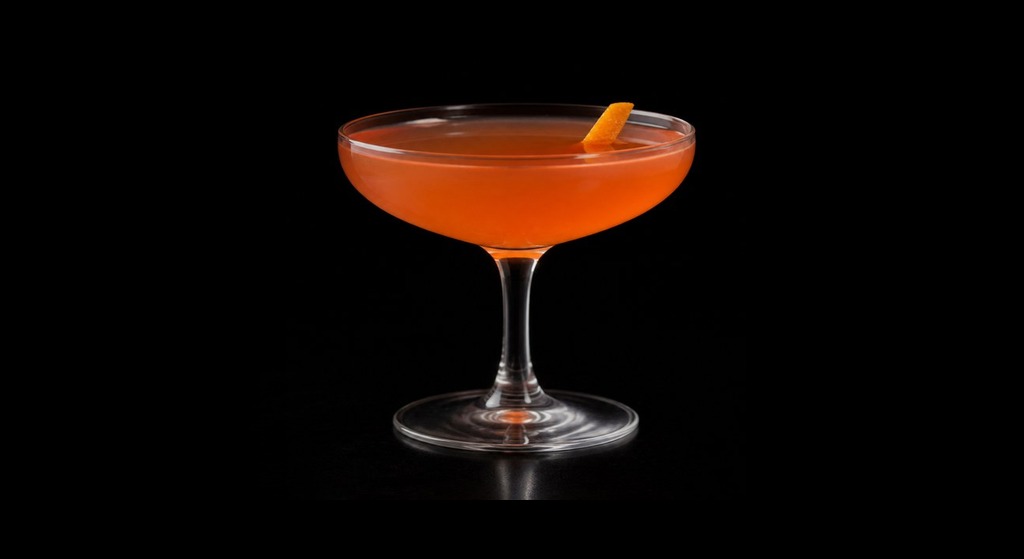 Intro to Aperol cocktail on a dark studio background