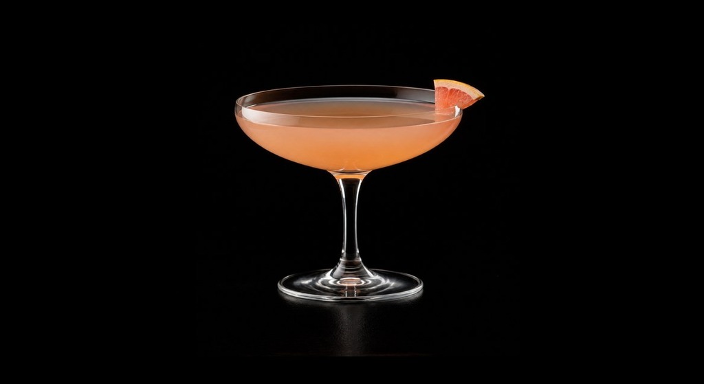 Jalisco Hive cocktail on a dark studio background