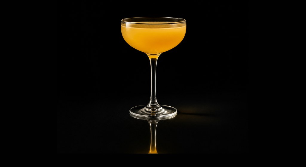 Jamaican Mule cocktail on a dark studio background