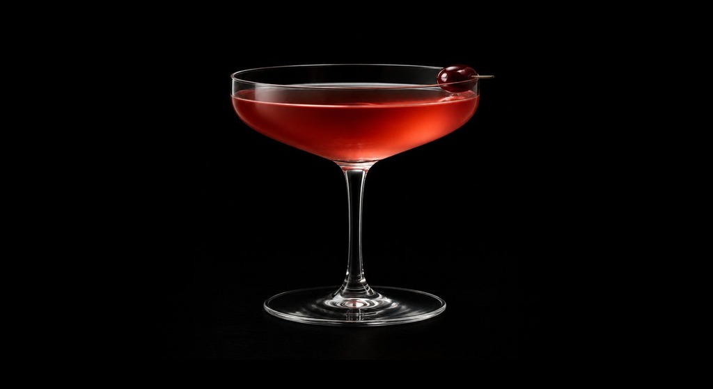 Jeyplak Cocktail cocktail on a dark studio background
