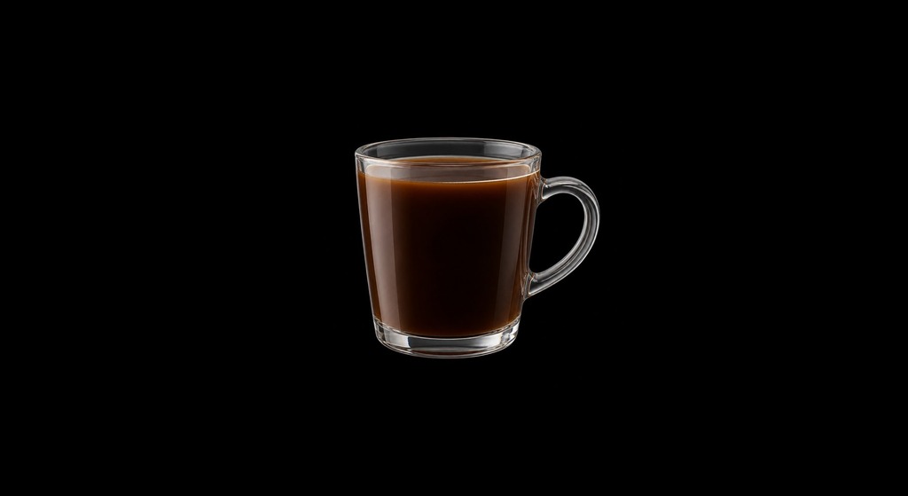 Karsk cocktail on a dark studio background