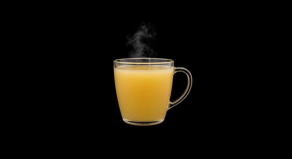 Kill the cold Smoothie cocktail on a dark studio background