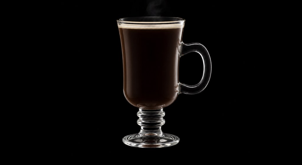 Kioki Coffee cocktail on a dark studio background