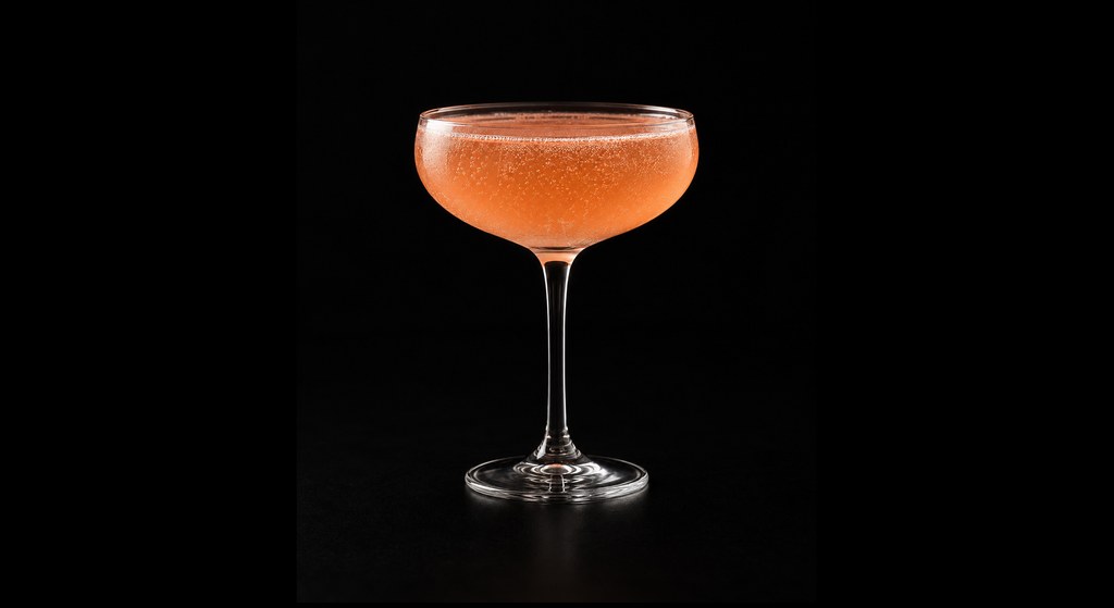 Like This & Like That cocktail on a dark studio background